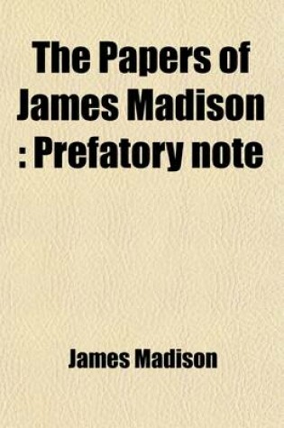 Cover of Prefatory Note Volume 1