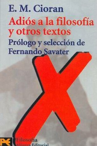 Cover of Adios a la Filosofia y Otros Textos