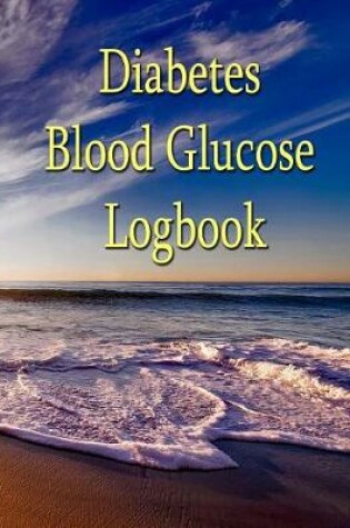 Cover of Diabetes blood glucose logbook.