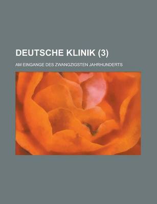 Book cover for Deutsche Klinik (3)