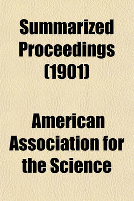 Book cover for Summarized Proceedings (1901)