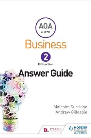 Cover of AQA Business for A Level 2 (Surridge & Gillespie): Answers