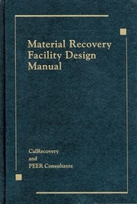 Book cover for Material Recovery Facility Design Manual