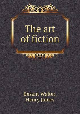 Book cover for The Art of Fiction