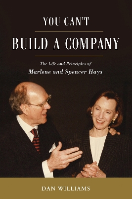 Book cover for You Can't Build a Company