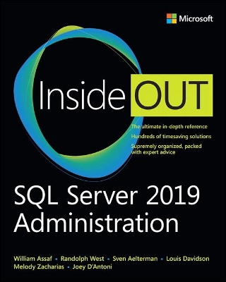 Book cover for SQL Server 2019 Administration Inside Out