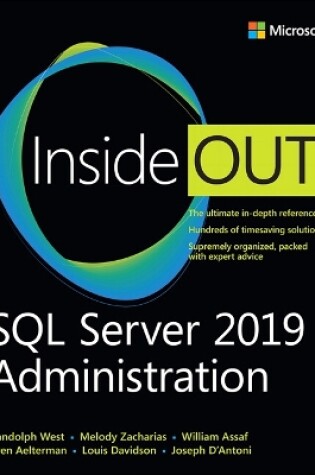 Cover of SQL Server 2019 Administration Inside Out