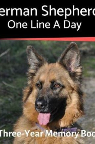 Cover of German Shepherd - One Line a Day