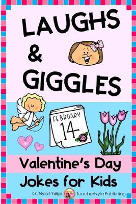 Book cover for Valentine's Day Jokes for Kids