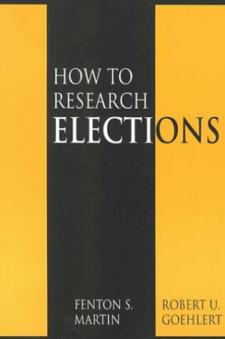 Cover of How to Research Elections