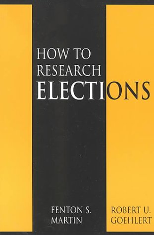 Book cover for How to Research Elections