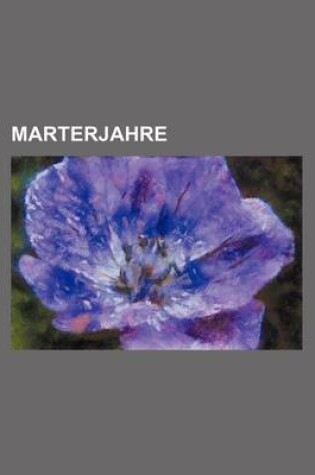 Cover of Marterjahre