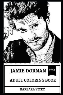 Cover of Jamie Dornan Adult Coloring Book