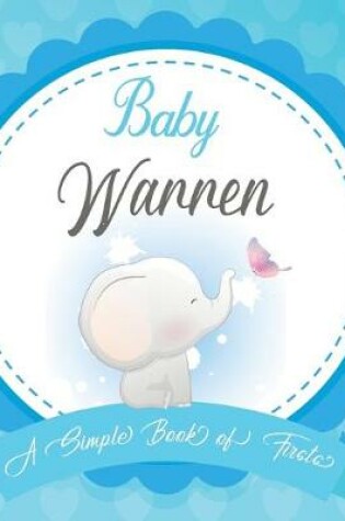Cover of Baby Warren A Simple Book of Firsts