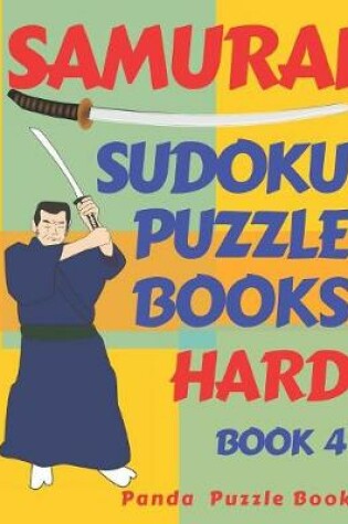 Cover of Samurai Sudoku Puzzle Books Hard - Book 4