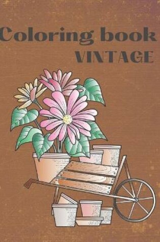 Cover of Vintage Coloring Book