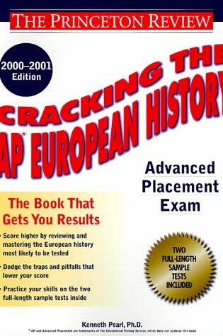 Cover of Cracking the AP European History