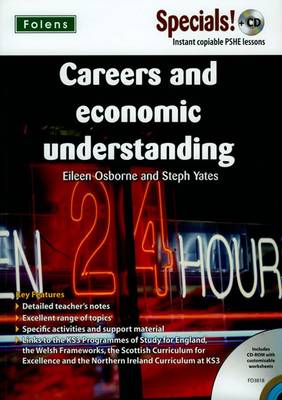 Book cover for Secondary Specials! + CD PSHE Careers and Economic Understanding (11-14)