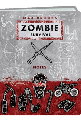 Cover of Zombie Survival Notes Mini Journal