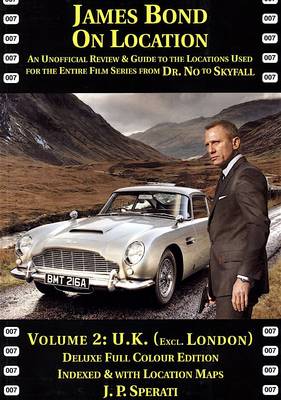 Book cover for James Bond on Location