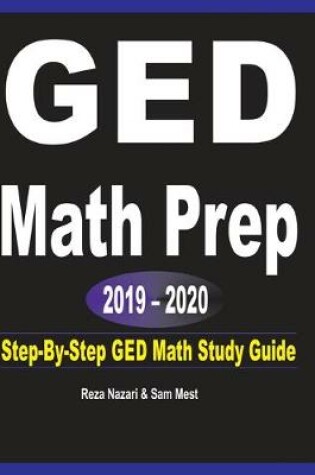 Cover of GED Math Prep 2019 - 2020