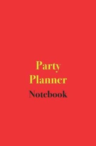 Cover of Party Planner Notebook