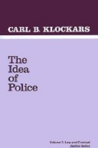 Cover of The Idea of Police