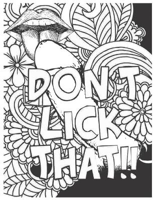 Book cover for Don't Lick That !!