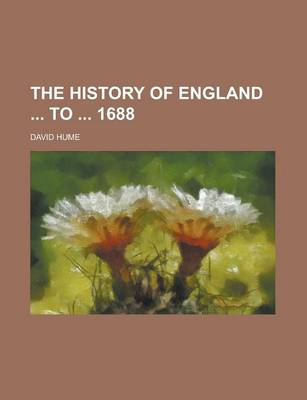 Book cover for The History of England to 1688