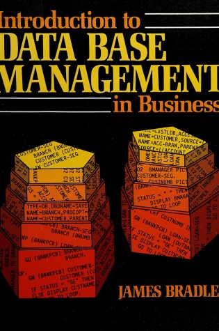 Cover of Introduction to Data Base Management in Business