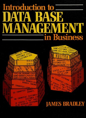 Book cover for Introduction to Data Base Management in Business