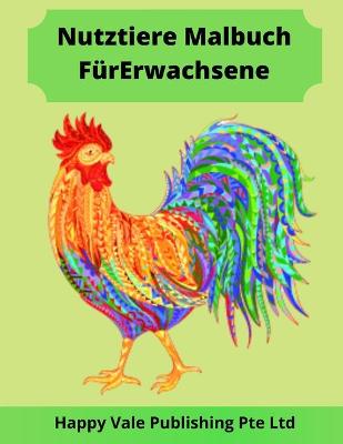 Book cover for Nutztiere Malbuch Für Erwachsene