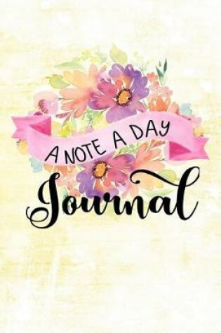 Cover of A Note a Day Journal