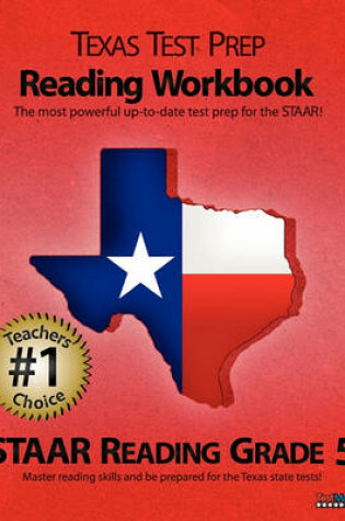 Cover of Texas Test Prep Reading Workbook, Staar Reading Grade 5