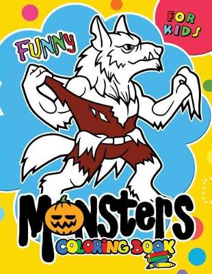 Book cover for Monster Coloring Book for Kids