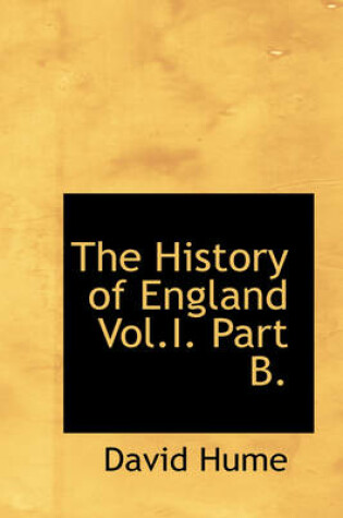 Cover of The History of England Vol.I. Part B.