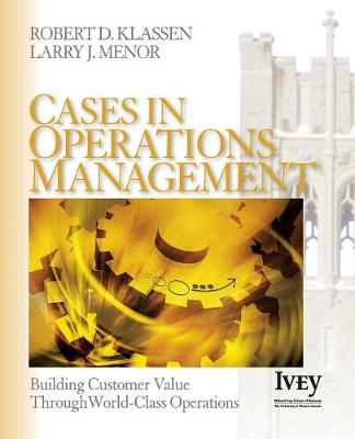 Book cover for Cases in Operations Management