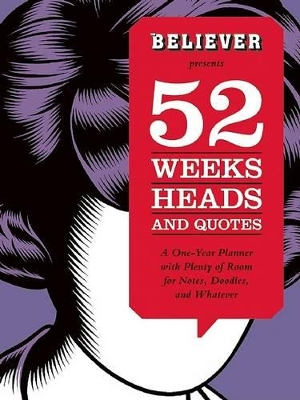 Book cover for 52 Weeks, Heads, and Quotes