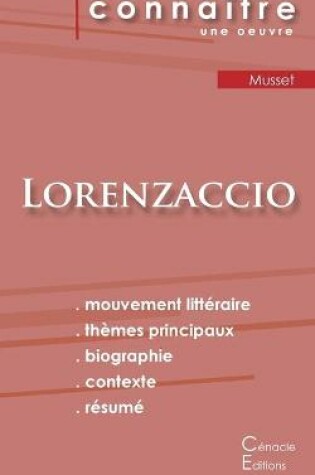 Cover of Fiche de lecture Lorenzaccio de Albert de Musset (analyse litteraire de reference et resume complet)