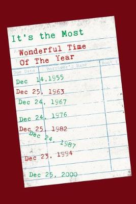 Book cover for It's The Most Wonderful Time Of The Year