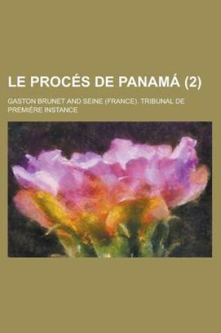Cover of Le Proces de Panama (2 )