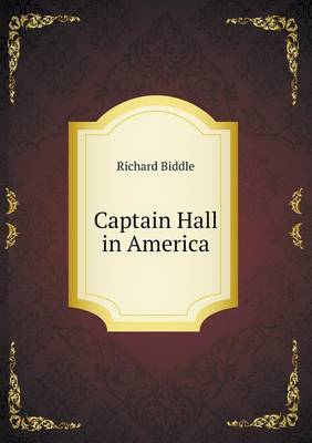 Book cover for Captain Hall in America