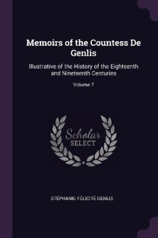 Cover of Memoirs of the Countess De Genlis