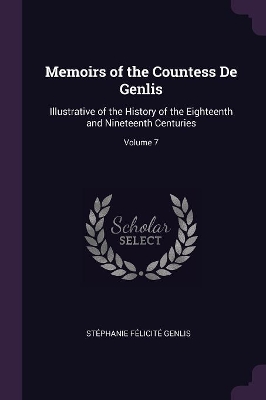 Book cover for Memoirs of the Countess De Genlis