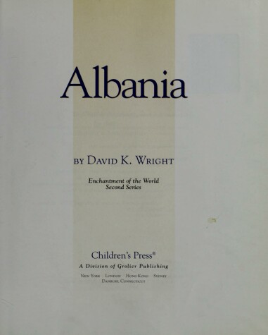 Book cover for Albania