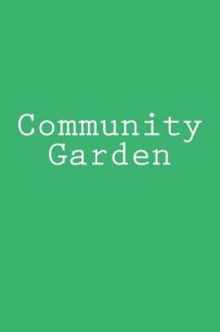 Cover of Community Garden