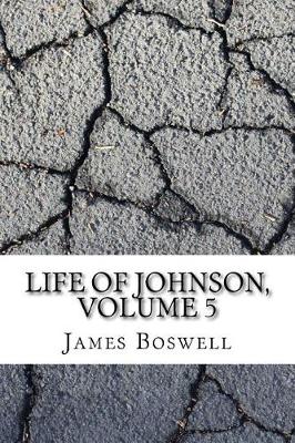 Book cover for Life of Johnson, Volume 5