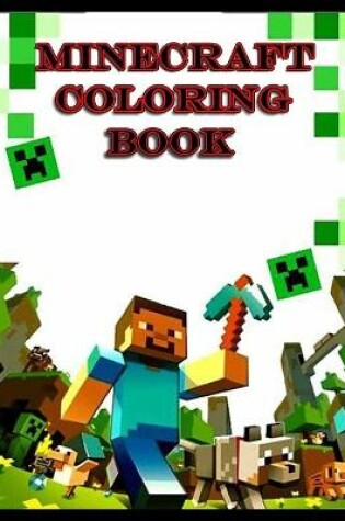 Cover of Minecraft coloring book