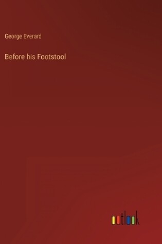 Cover of Before his Footstool