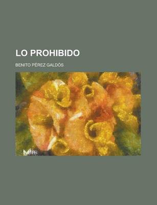 Book cover for Lo Prohibido